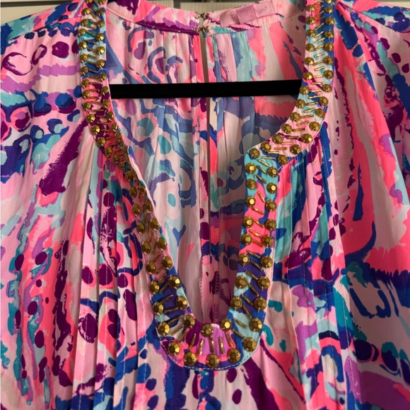 Lilly Pulitzer Colby Beaded Romper - Picture 4 of 8